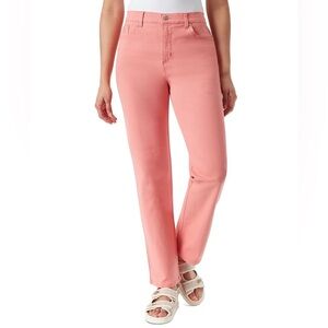 NWT Gloria Vanderbilt Amanda High Rise Straight Jeans 10 Short